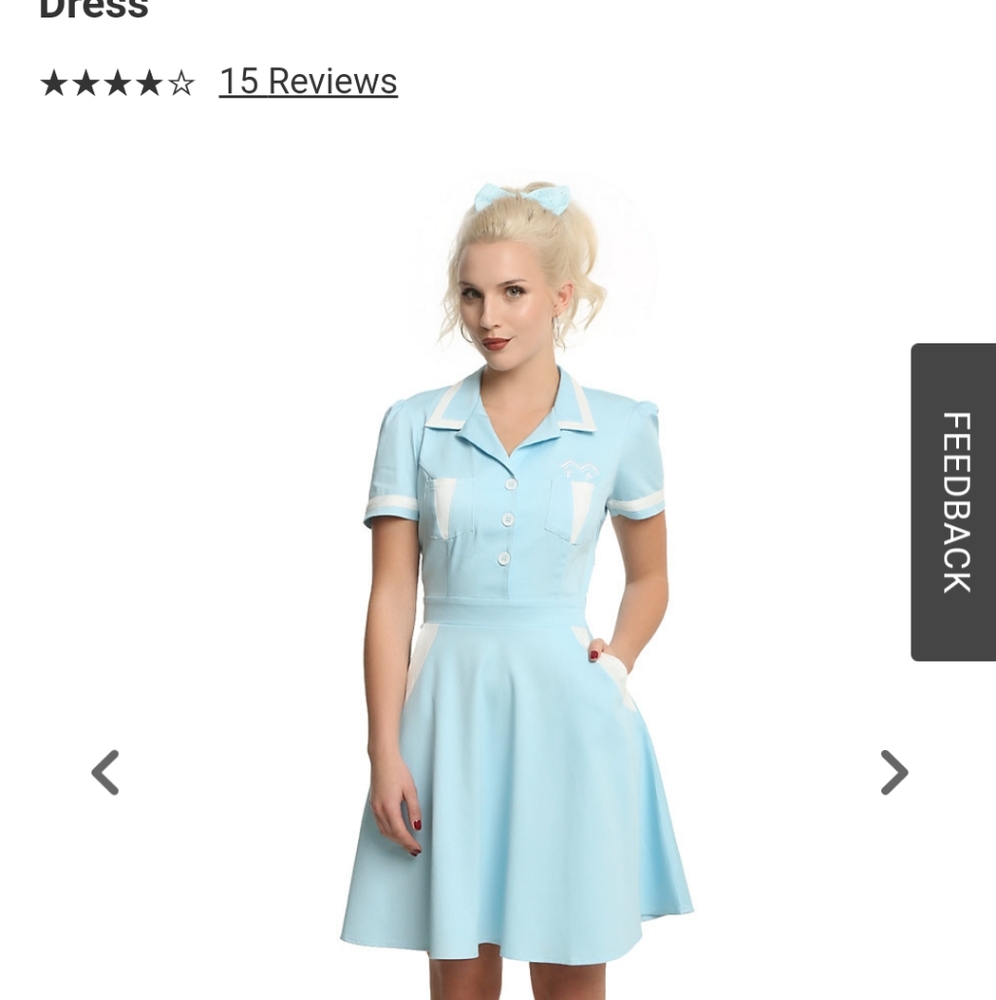 Twin Peaks Diner Dress Costume